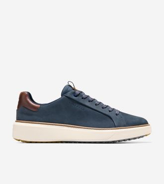 Cole Haan Mens GrandPr&oslash; Topspin Waterproof Golf Shoes - Blue Size 10.5