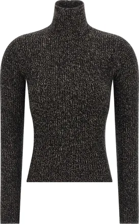 Max Mara Black Wool Womens Cardigan