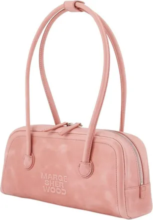 Marge Sherwood Womens Soft Cowhide Shoulder Bag Pink