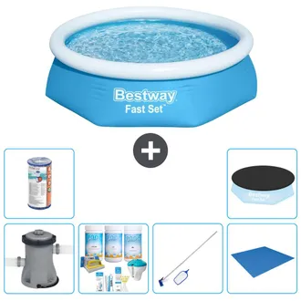 Bestway Piscina Bestway Fast Set Redonda - 244x61 Cm - 8-piezas S21399