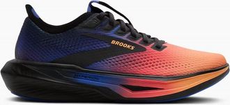 Brooks Womens Hyperion 3 Running Shoes In Blue Coral Papaya