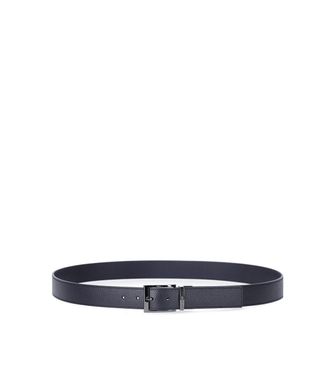 Ceinture Homme MLT Belts & Accessoires - Cuir De Vache, Boucle Aspect Bronze - 30 Mm De Large, Réglable - 7