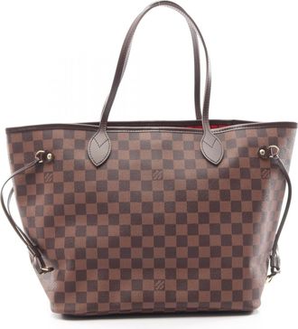 Louis Vuitton Brown Coated Canvas Pvc Leather Handbag Tote Bag (Pre-Owned)