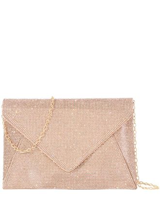 Tiffany & Fred Crystal-Embellished Envelope Clutch