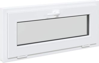 vidaXL Color Interno De Ventana De S&oacute;tano Blanco Risor 90 X 40 Cm Vidaxl