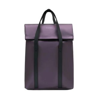 Rains Backpacks, female, Purple, Size: ONE SIZE 2 Way Tote Backpack W3