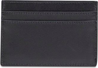 Fendi Mens Card Holder Squared Ff Black Leather Calf Wallets & Cardholders