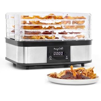 MegaChef 5 Tray Food Dehydrator with Timer and Temperature Control in Grey at Nordstrom