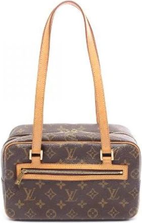 Louis Vuitton Pre-owned Shoulder Bags, female, Brown, Size: ONE SIZE Pre-owned Canvas louis-vuitton-bags