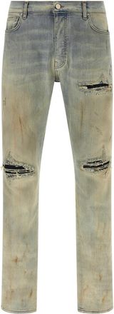 Amiri Light Blue Mid Rise Jeans