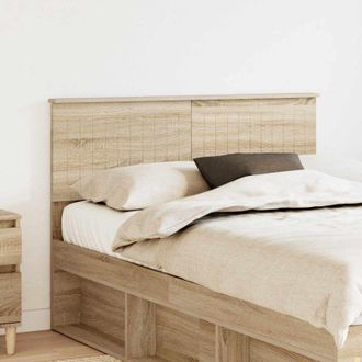 vidaXL vidaXL Testiera Rovere Sonoma 120 cm Legno multistrato