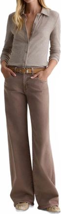 AG - Adriano Goldschmied Womens Adria Jeans In Taupe Grey