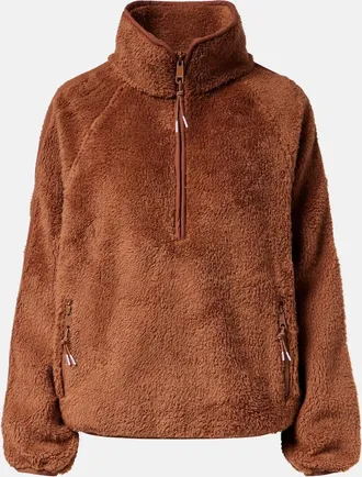 The Upside Harlow fleece half-zip sweatshirt