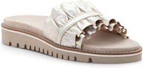 Ara Keyes Slide Sandal in Platinum at Nordstrom Rack, Size 9.5-10Us / 40Eu