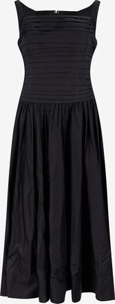 Aje Midi-Tr&auml;gerkleid aus Baumwolle Star