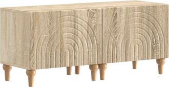 vidaXL Mueble De Tv Roble Sonoma Madera De Ingenier&iacute;a Vidaxl