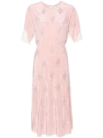 Zadig&Voltaire Abito midi Rey - Rosa