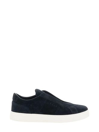 Hogan Black Suede Slip-On H668 Sneakers
