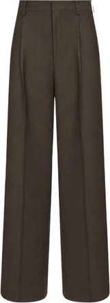 Tagliatore Eileen Wide Trousers - Trousers - Mujer - Marr&oacute;n - 2XS