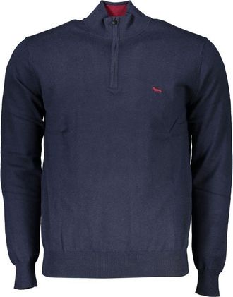 Harmont & Blaine Blue Cotton Mens Mens Sweater