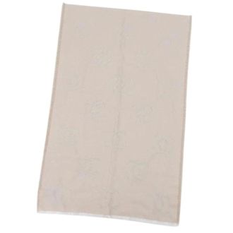 Chanel Vintage, unisex, Beige, ONE Size, Pre-owned Cashmere Sjaal