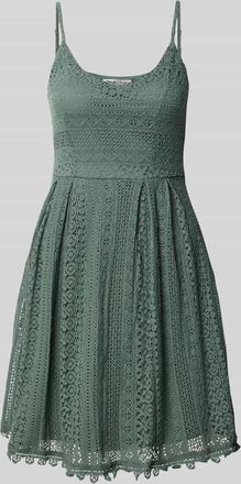 Only Tailliertes Tr&auml;gerkleid aus Baumwoll-Mix Modell HELENA in Schilf, Gr&ouml;&szlig;e 40