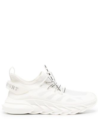 Plein Sport Sneakers con logo - Bianco