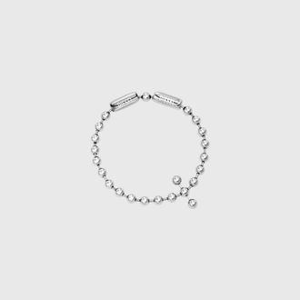 Diesel Stainless Steel Chain Bracelet - Bracelets - Unisex - Silver