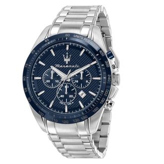 Maserati Traguardo Chronograph Quartz Blue Dial Mens Watch R8873612043