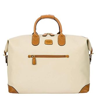 Bric's Weekend Bags, unisex, Beige, Size: ONE SIZE Iconic Firenze Collection Duffel Bag