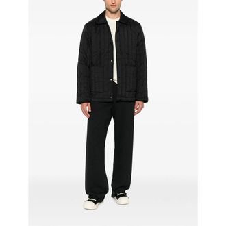 Rains Quilted Nylon Jacket - Black