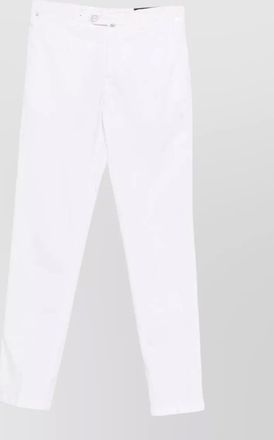 Kiton tailored trousers belt loops side and back pockets