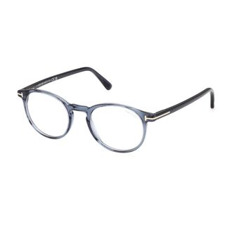 Tom Ford 092 Eyeglasses - male - Tom Ford - Glasses - Blue - 50 MM - Accessories