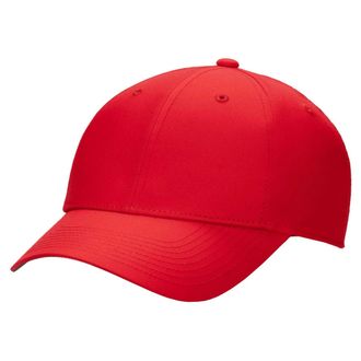 Nike Lege Gestructureerde Baseballpet (Universiteit Rood/Wit)