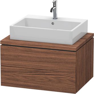Duravit Armario Consola Bajo L-cube 400x720x547mm Nogal Oscuro