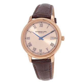Raymond Weil Toccata Quartz Rose Gold Dial Ladies Watch 5385-PC5-00859