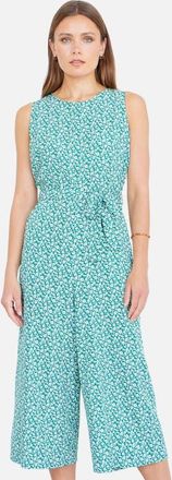 Yumi Ditsy Culotte Jumpsuit in Green at Nordstrom, Size 10