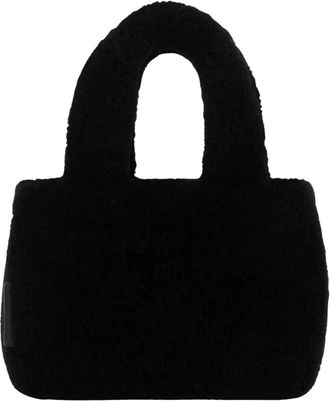 Amina Muaddi Amini Giuly Handbag - Dames - Mini tas - Zwart - ONE Size - Tassen