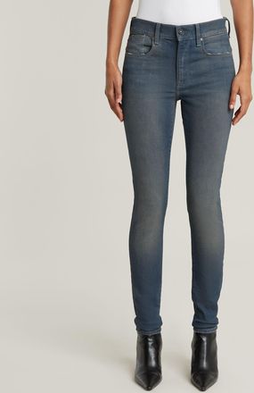 G-Star Womens G-Star RAW Lhana Skinny Jeans - Navy Cotton - Size 31W/32L
