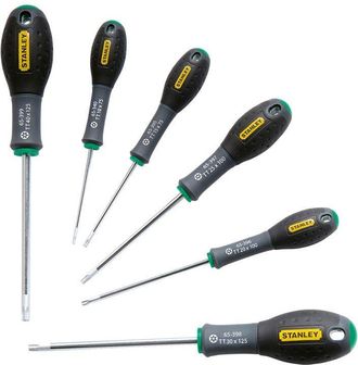 Stanley Juego De 6 Destornilladores Fatmax Tamper - 0-65-099