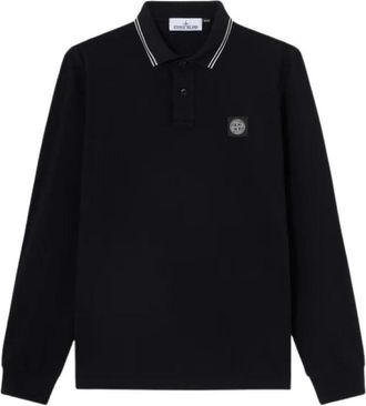 Stone Island Polo Shirts - Heren - Polos - Zwart - 2XL - Tops