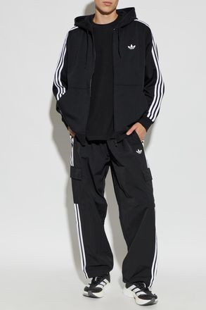 adidas Hoodie, Mens, Black