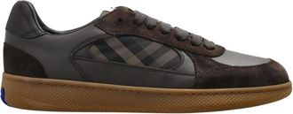 Burberry Schoenen, Heren, Bruin, 44 EU, Leer, New Terrace Mix Sneakers