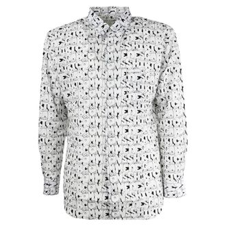 Comme Des Garçons Hombre, Camisas, Blanco, Talla: S