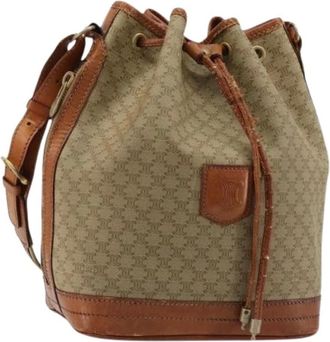 Celine Bolso de hombro Macadam de segunda mano - Pre-owned - Mujer - Beige - ONE SIZE