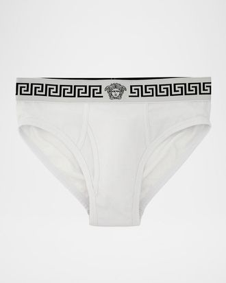 Versace Men & apos;s Medusa La Greca Briefs