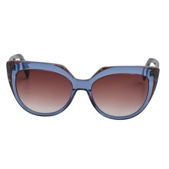 Liu Jo Womens Cat Eye Sunglasses in Acetate LJ783S - Blue - One Size