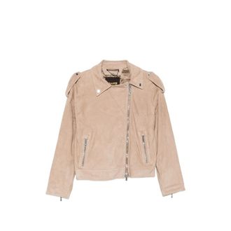 Moorer Loette Zip-fastening Leather Jacket