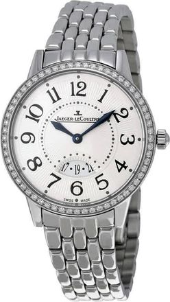 Jaeger-LeCoultre Rendez-Vous White Dial Diamond Bezel Stainless Steel Ladies Watch Q3478121