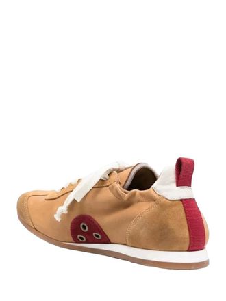 Uma Wang Round Toe Lace-Up Sneakers